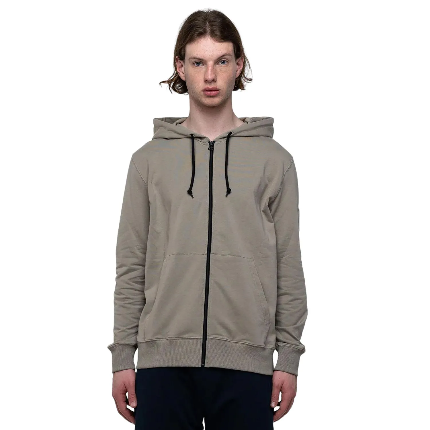 FELPA CAPPUCCIO+ZIP