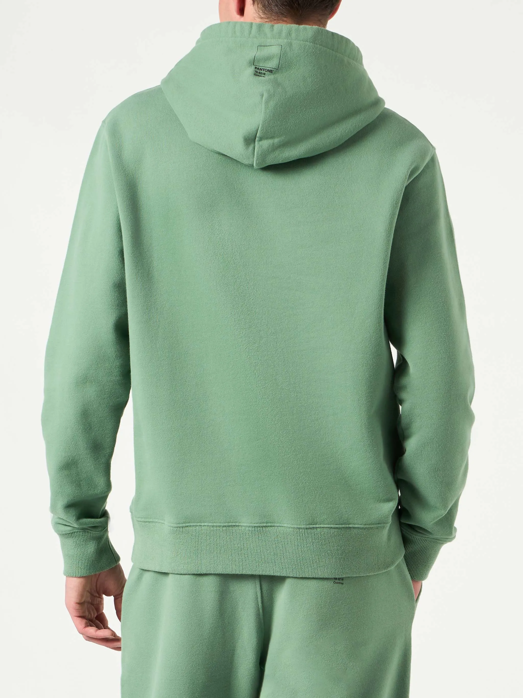 Felpa con cappuccio verde militare | Edizione speciale Pantone™