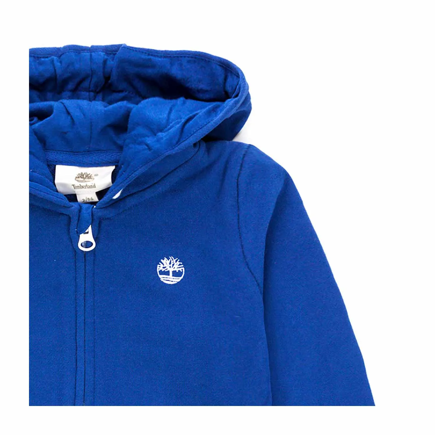 Felpa Con Zip Blu Teen Bambino