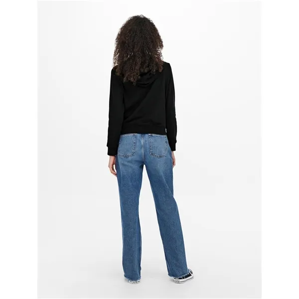 Felpa donna con capuccio e zip