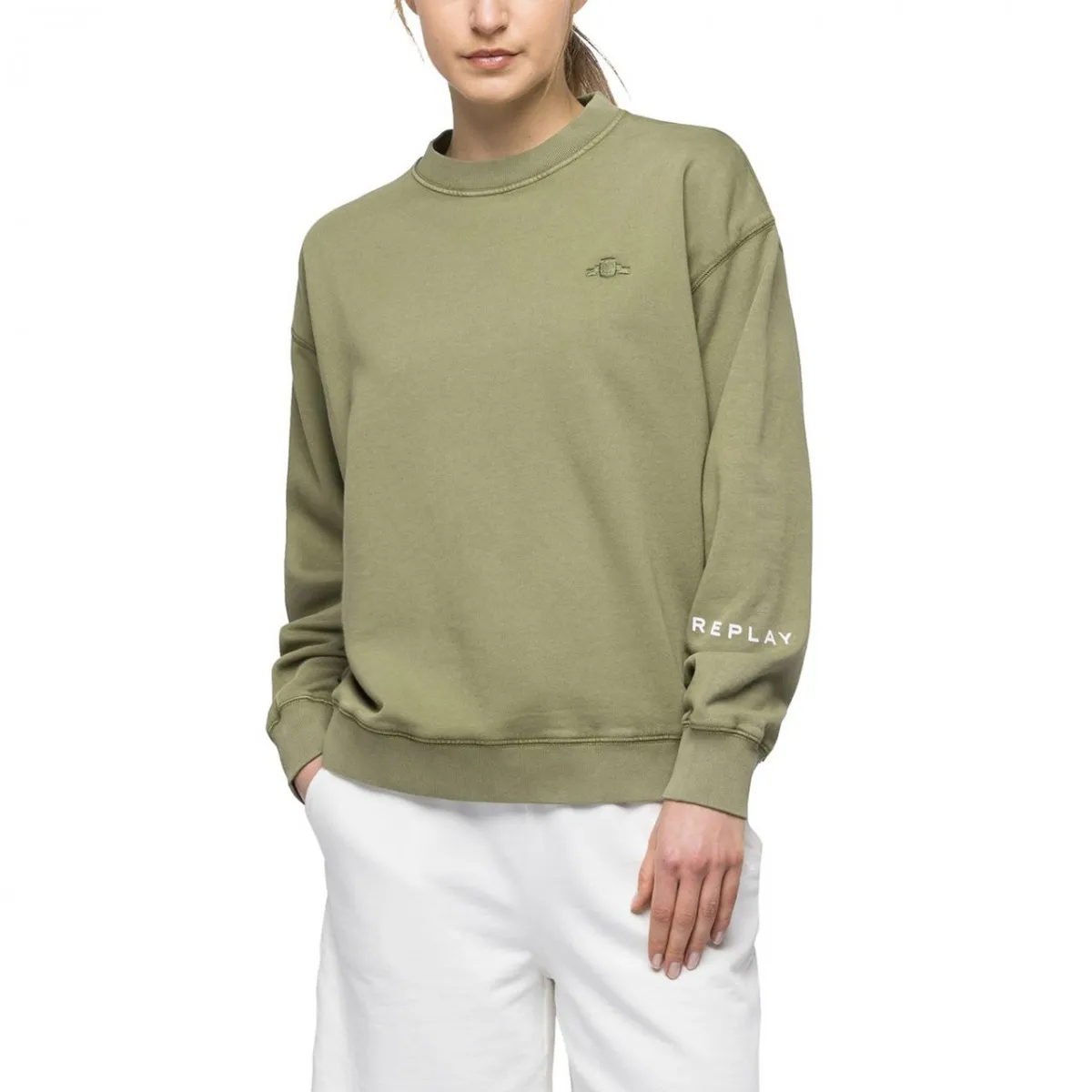 Felpa oversize BIO PACK, Verde