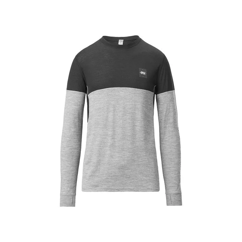 Felpa Picture Eaton Merino (Grigio Melange) uomo