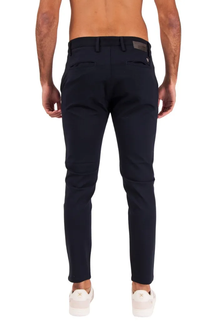 Fifty Four pantalone chino in poliviscosa stretch Grump t882