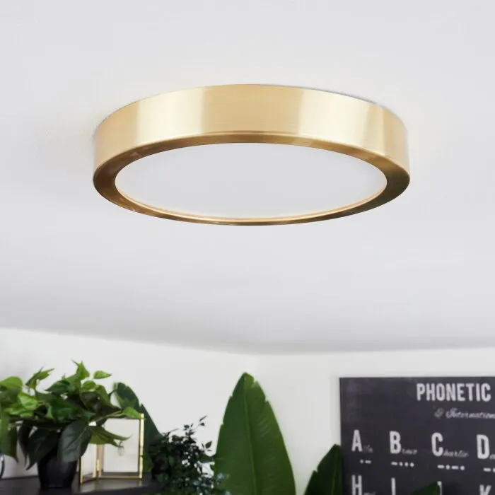 Finsrud Plafoniera LED Oro, 1-Luce