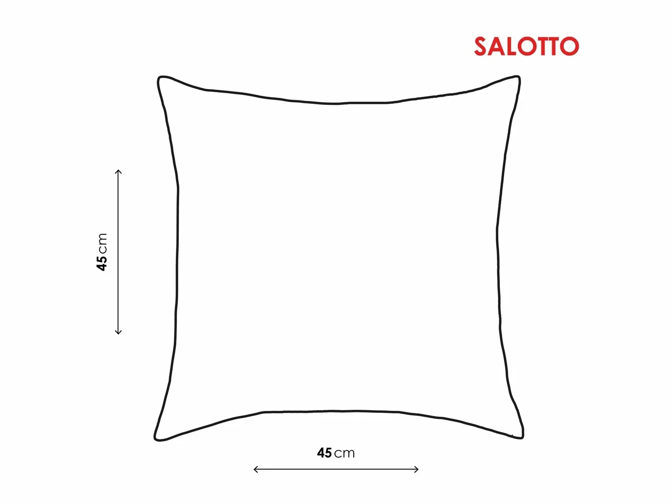 Fodera cuscino Magico in tessuto biealstico 45x45 cm tortora