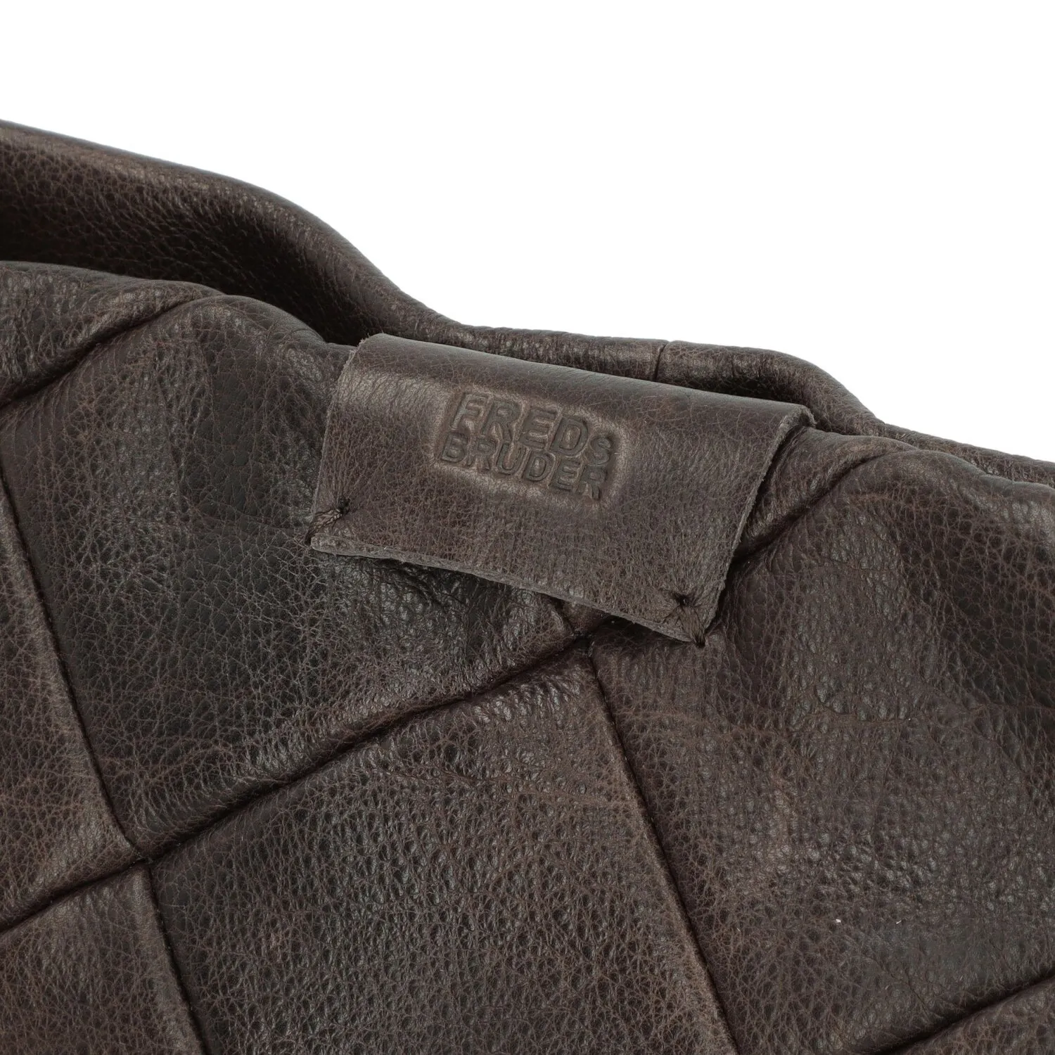 FredsBruder Check my Bag Borsa a tracolla Pelle 35 cm