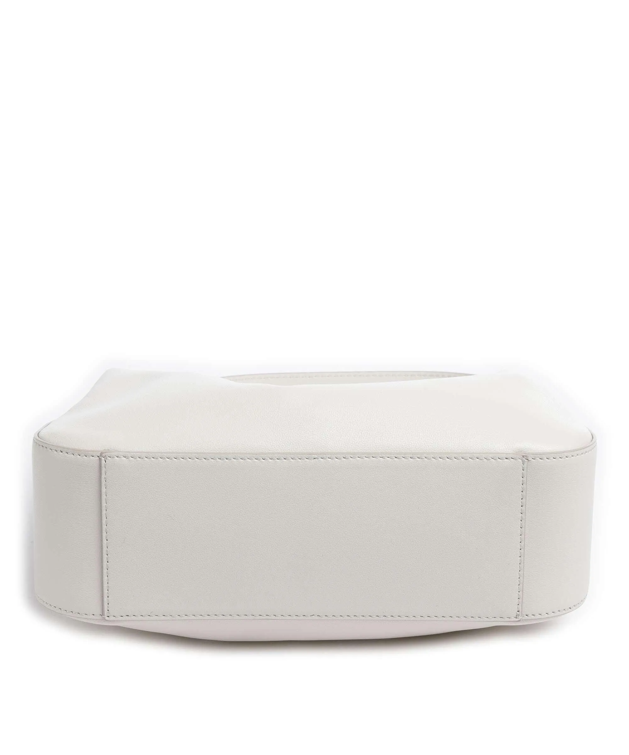  Furla Flow S Borsa a spalla pelle a grana fine avorio  