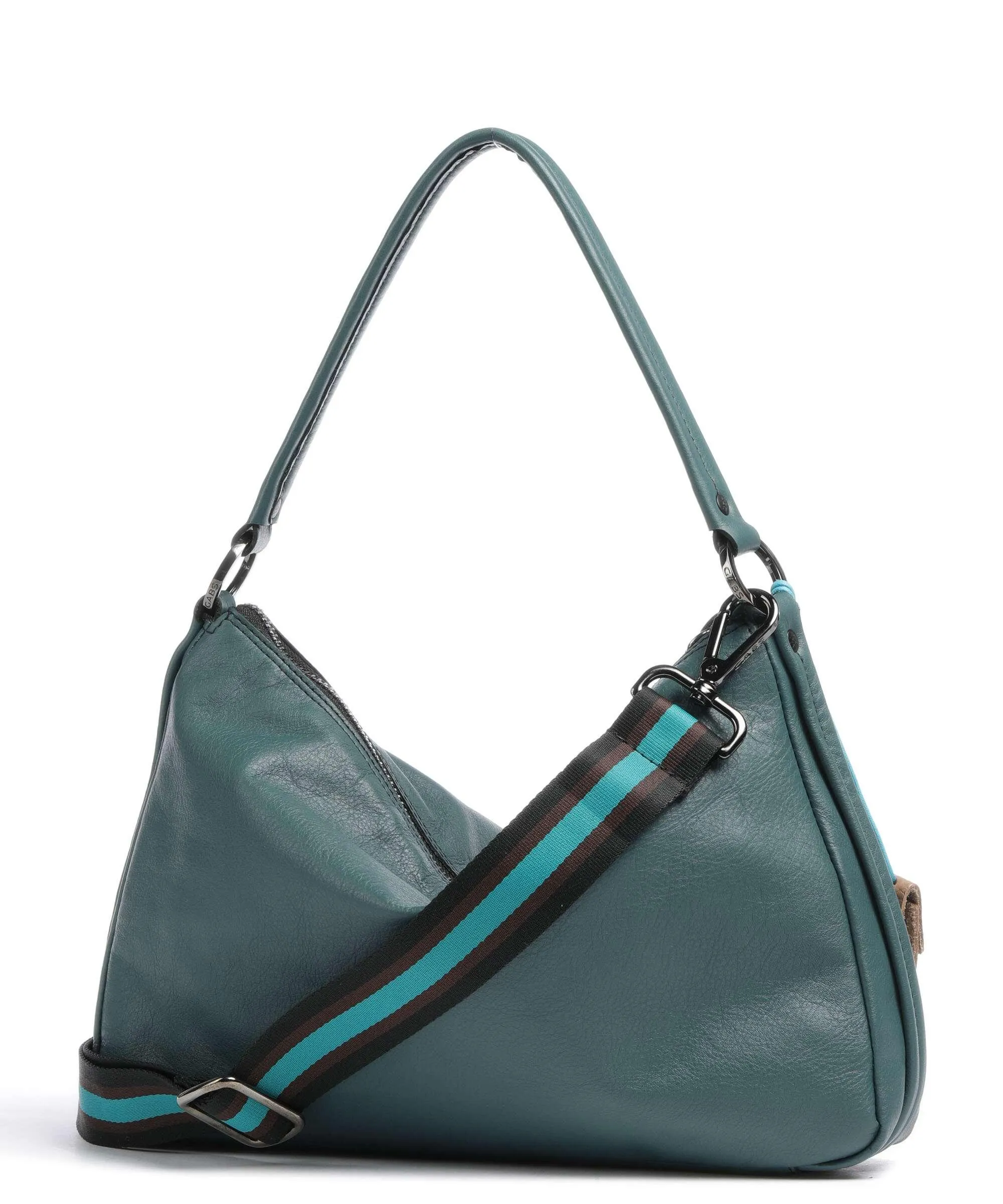  Gabs Calliope Borsa hobo pelle di vitello grana verde scuro  