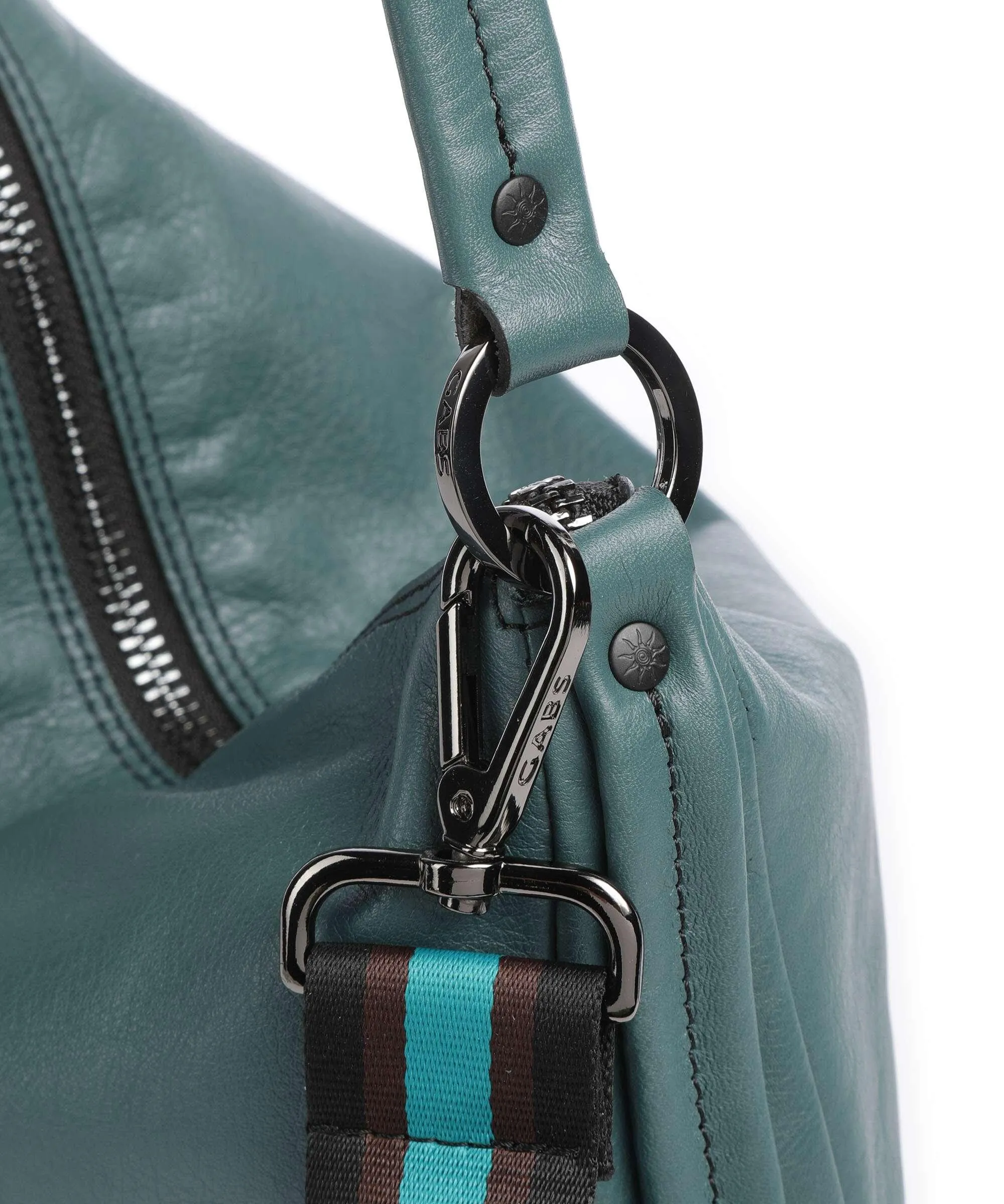  Gabs Calliope Borsa hobo pelle di vitello grana verde scuro  