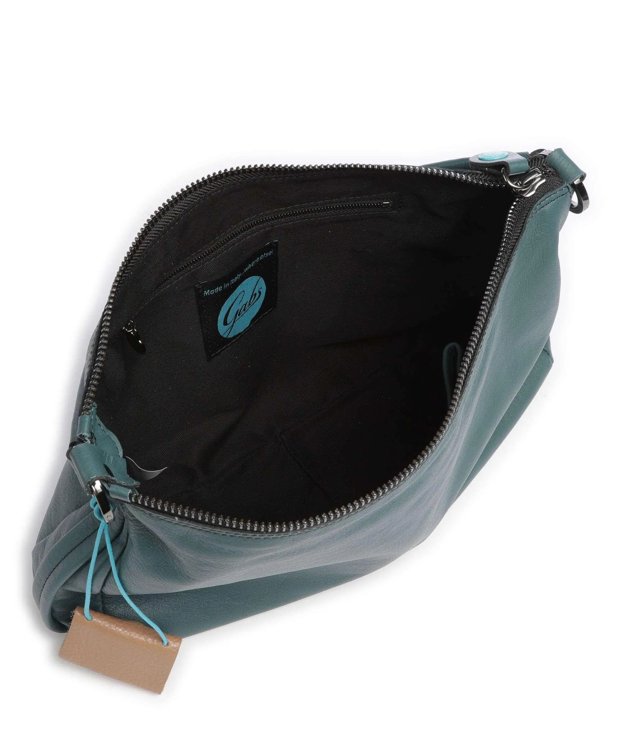  Gabs Calliope Borsa hobo pelle di vitello grana verde scuro  