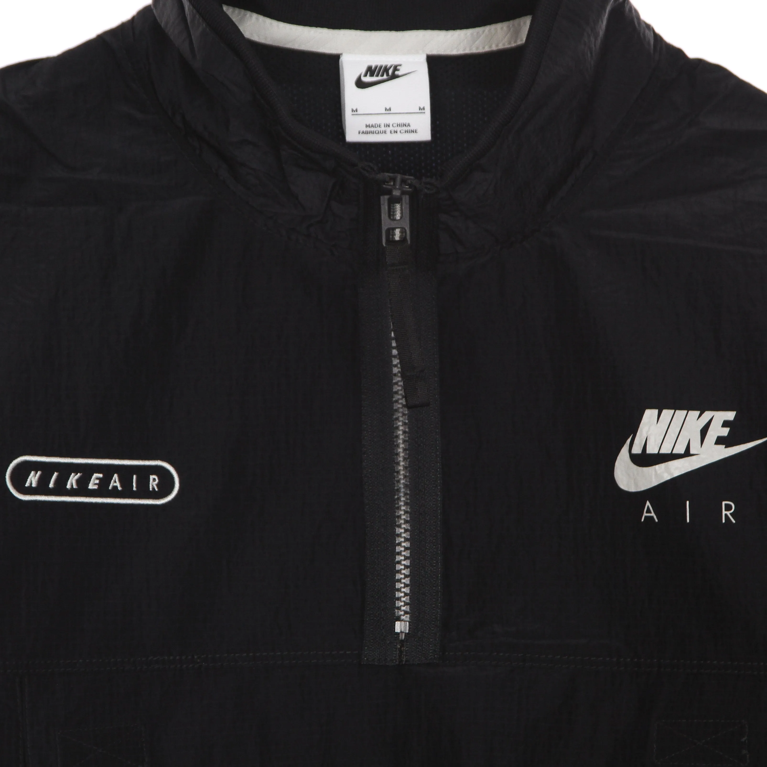 Giacca a Vento Infilabile Uomo Air Woven Lined Jacket Black/light Bone