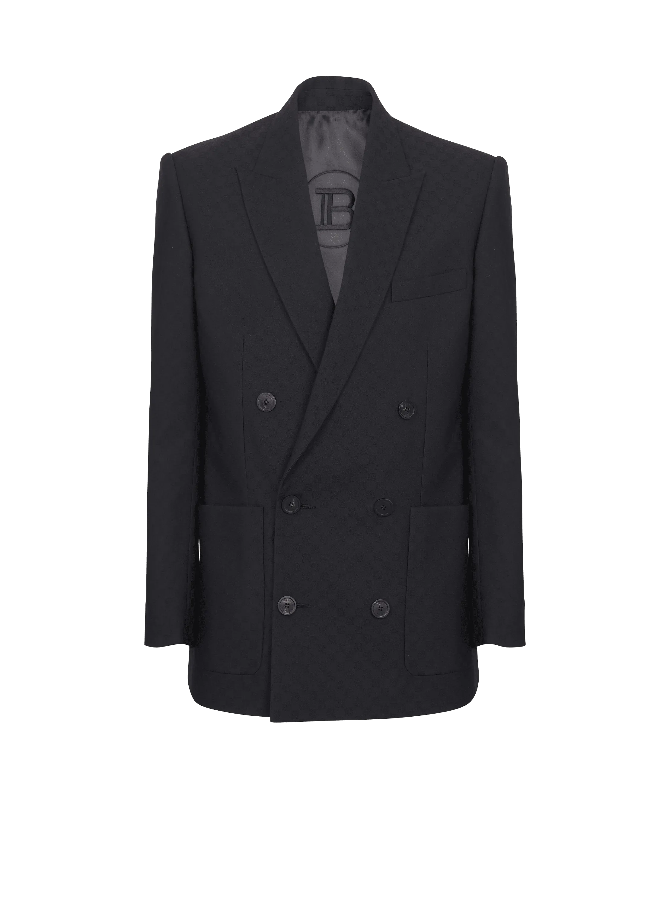 Giacca Blazer jacquard monogramma