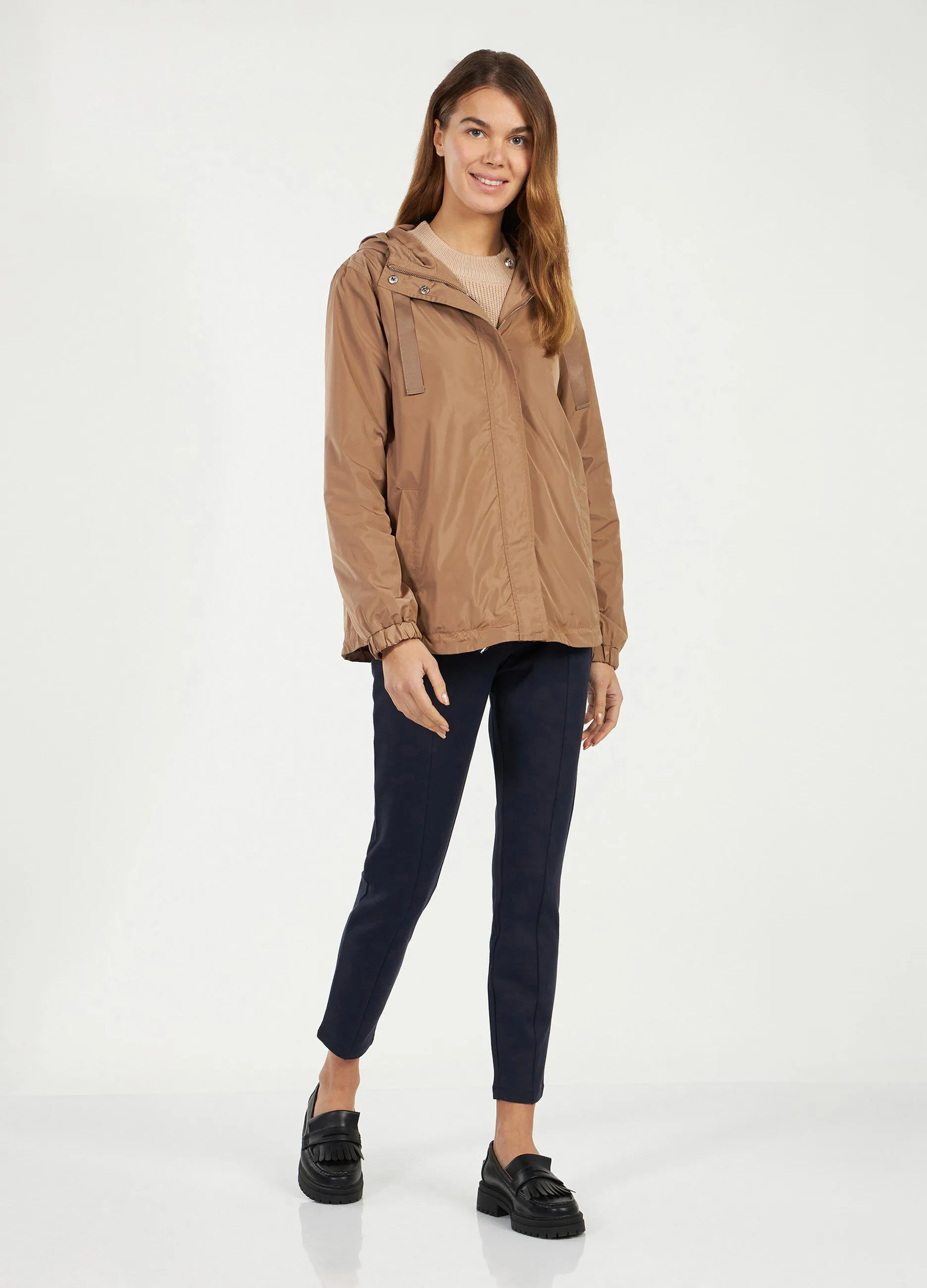 Giacca con cappuccio donna
