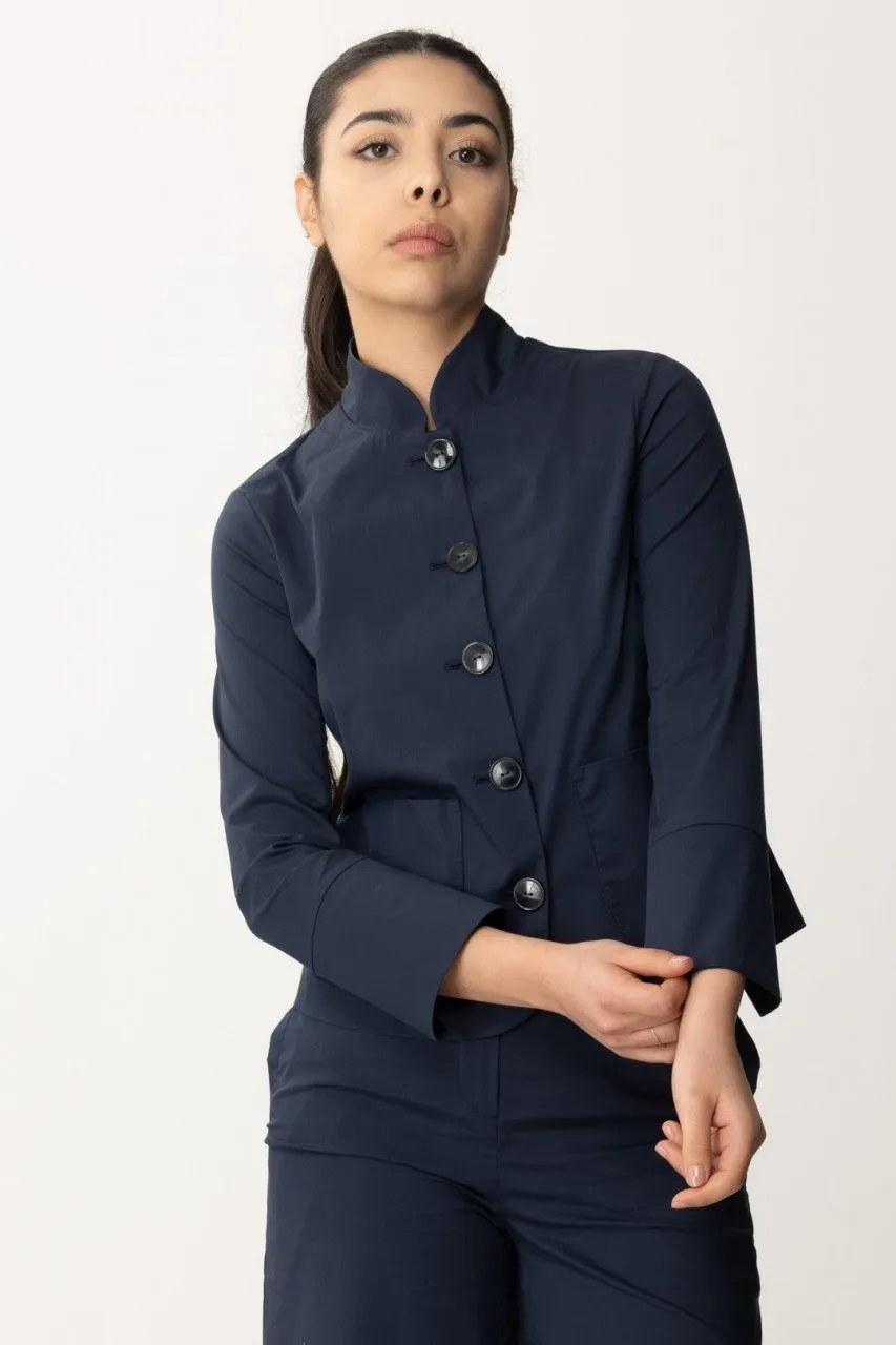 Giacca coreana Blu Notte