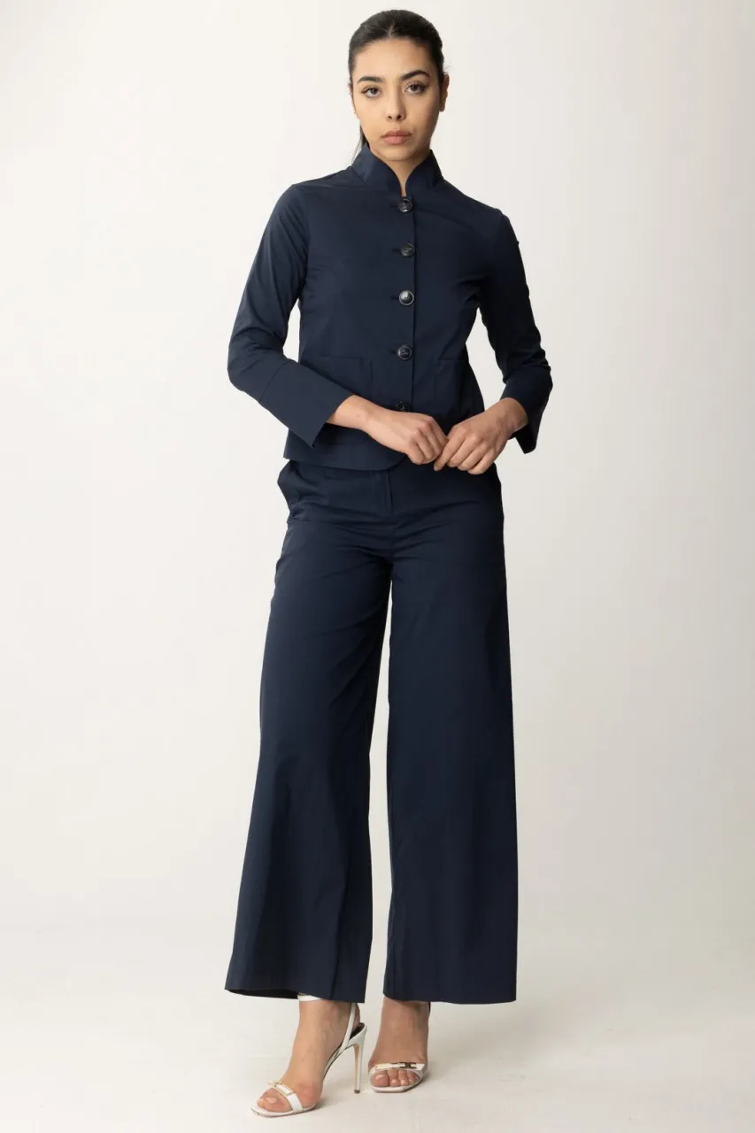 Giacca coreana Blu Notte