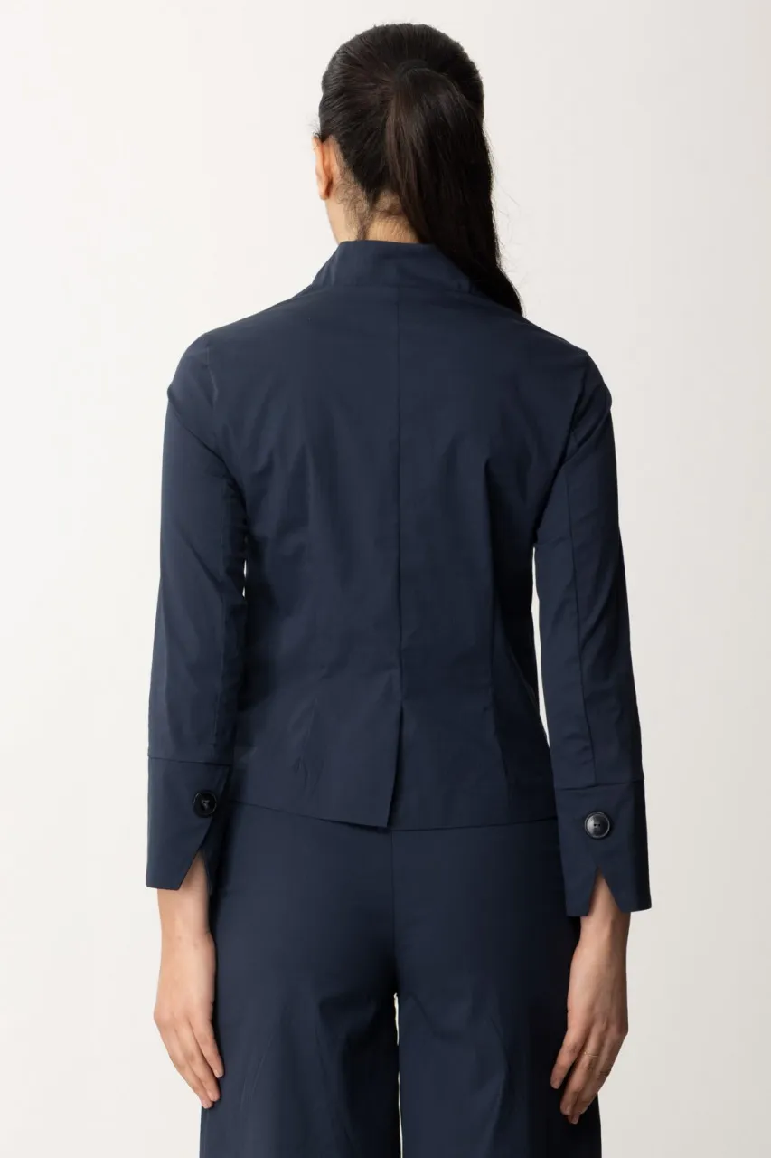 Giacca coreana Blu Notte