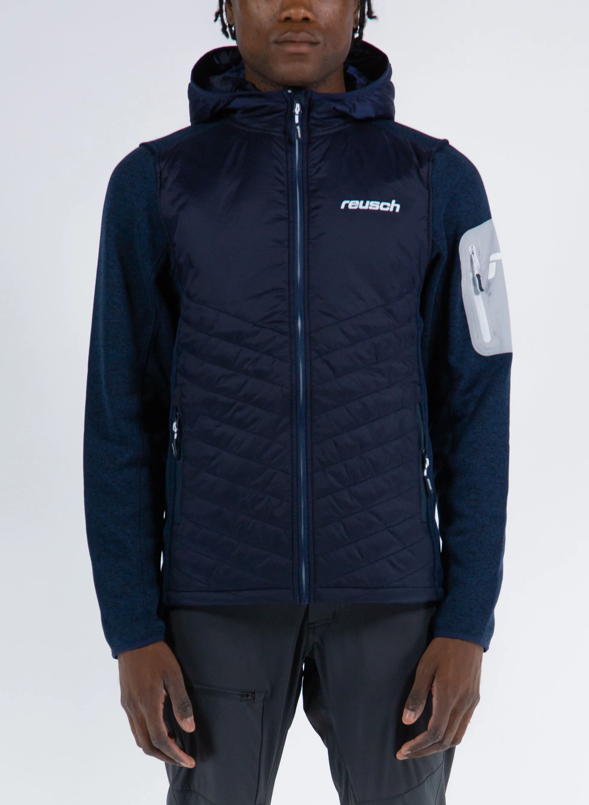 giacca hybridtech full zip
