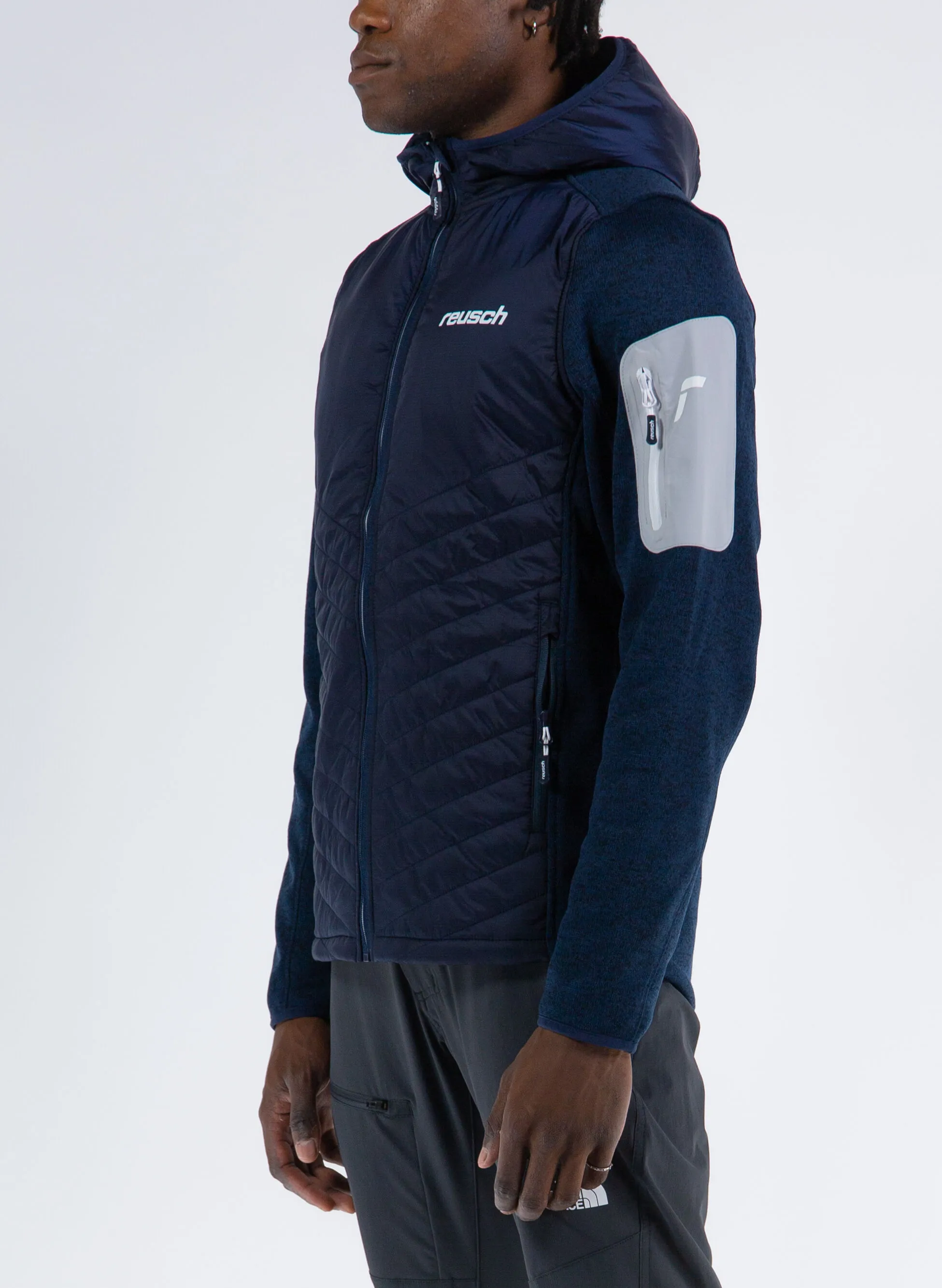 giacca hybridtech full zip