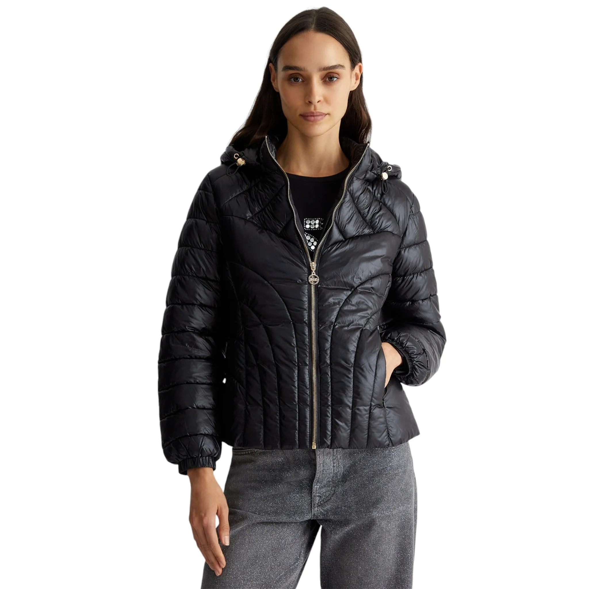 Giacca imbottita ovatta Donna LIU JO TF4123TS073 2222 nero