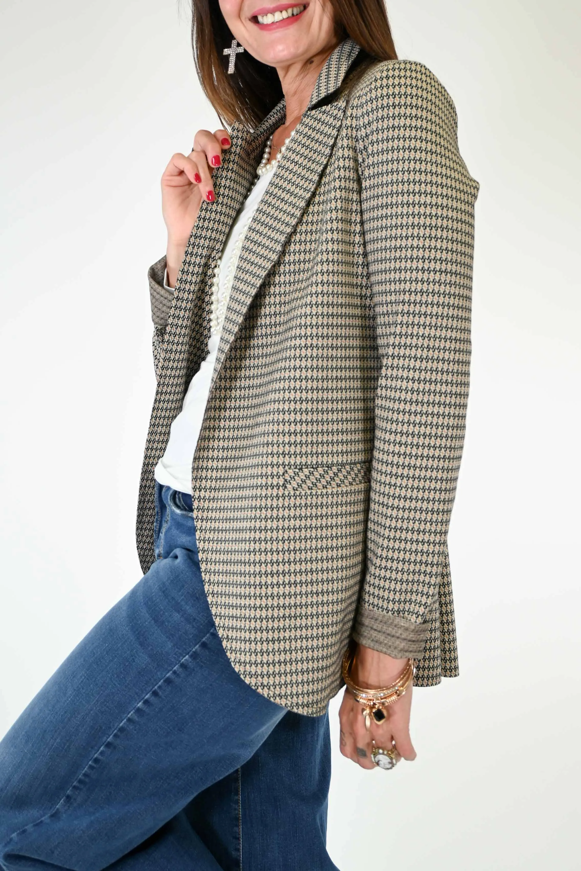 GIACCA MODELLO EASY TAGLIO VIVO VINTAGE COCCIO