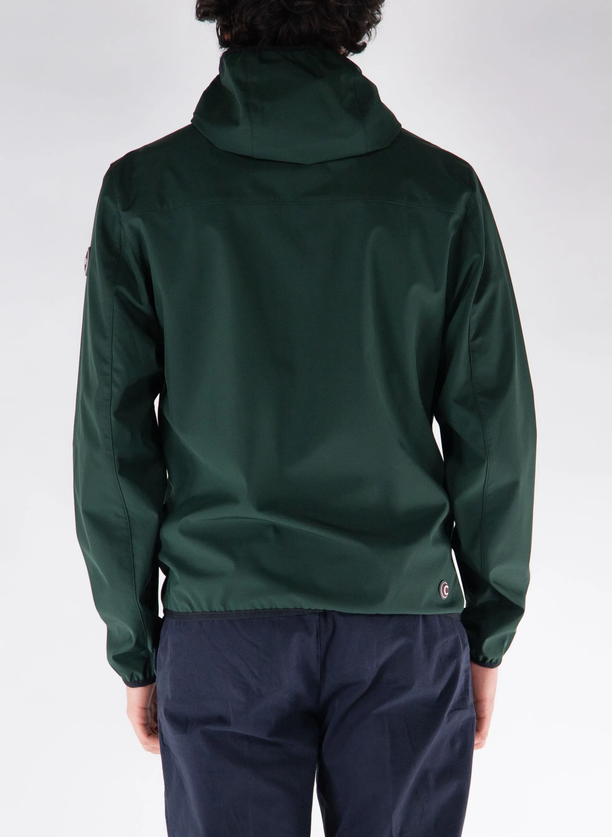 giacca softshell con cappuccio