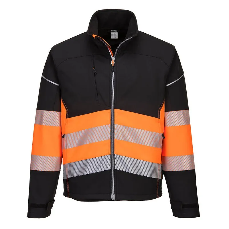 Giacca Softshell PW3 Hi-Vis Classe 1