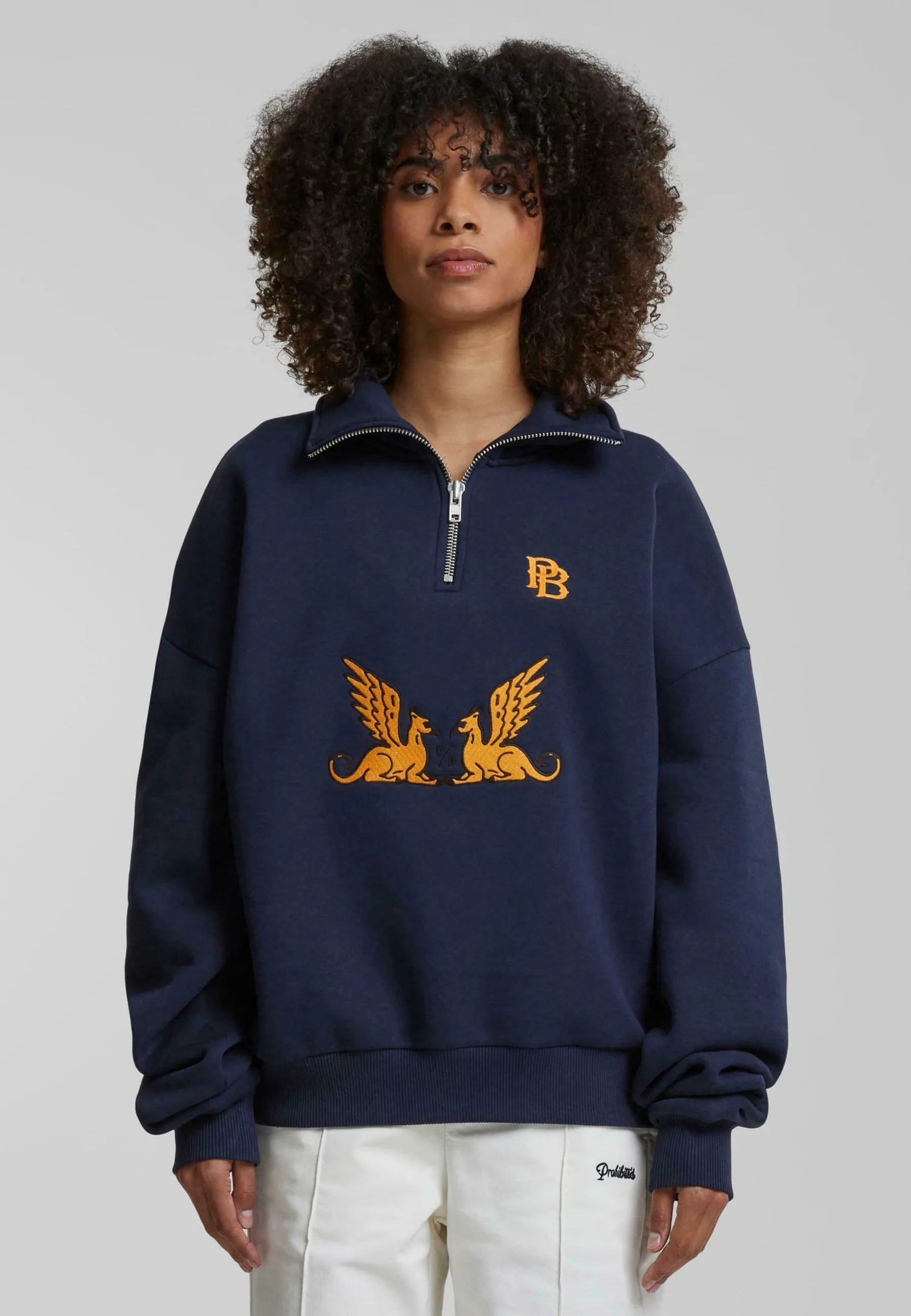 GRIFFIN HALF-ZIP - Felpa con zip