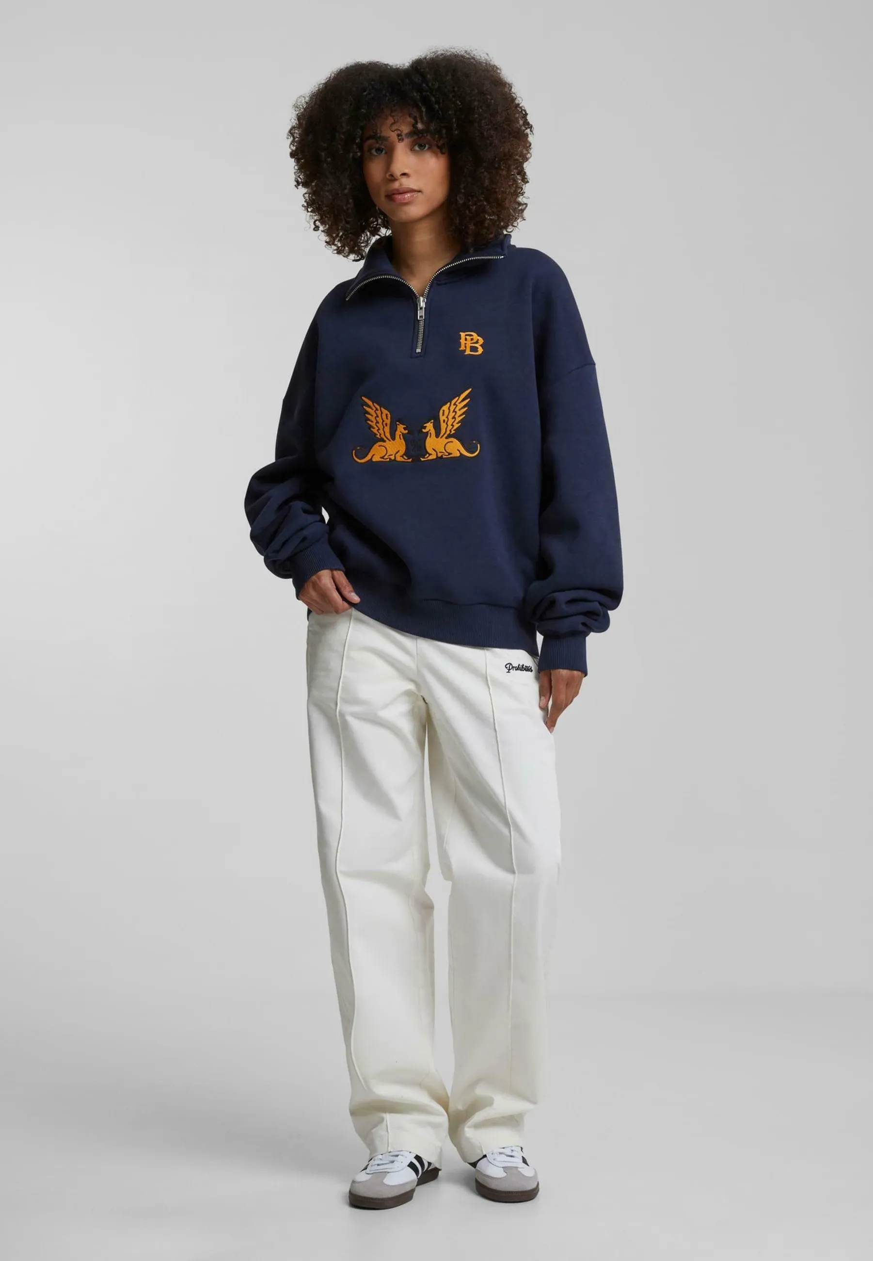 GRIFFIN HALF-ZIP - Felpa con zip