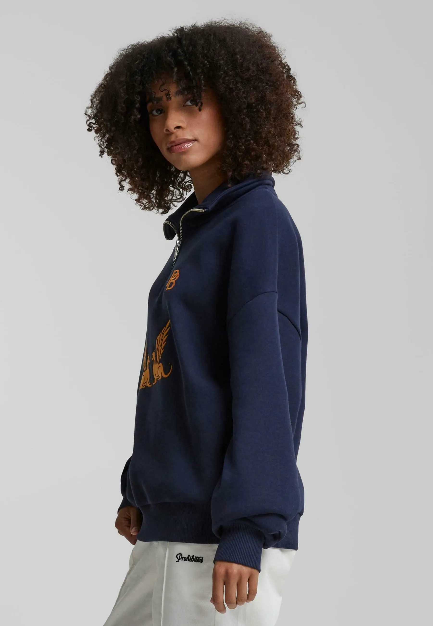 GRIFFIN HALF-ZIP - Felpa con zip