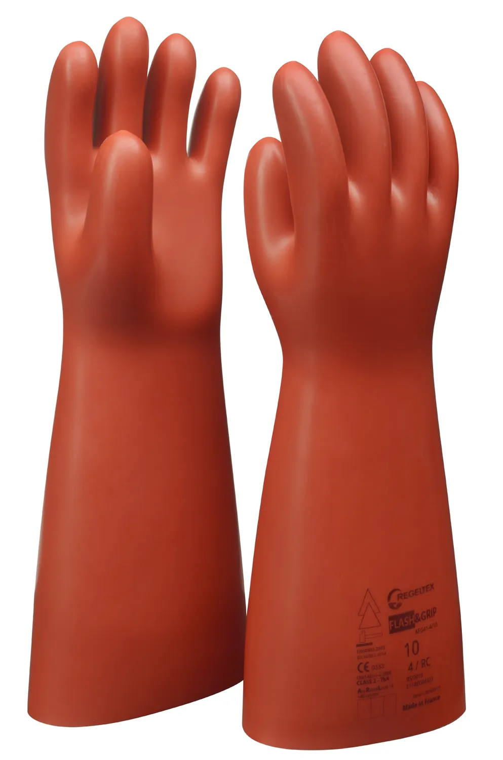 Guanti Penta, Tg. 12, in Composito, col. Rosso