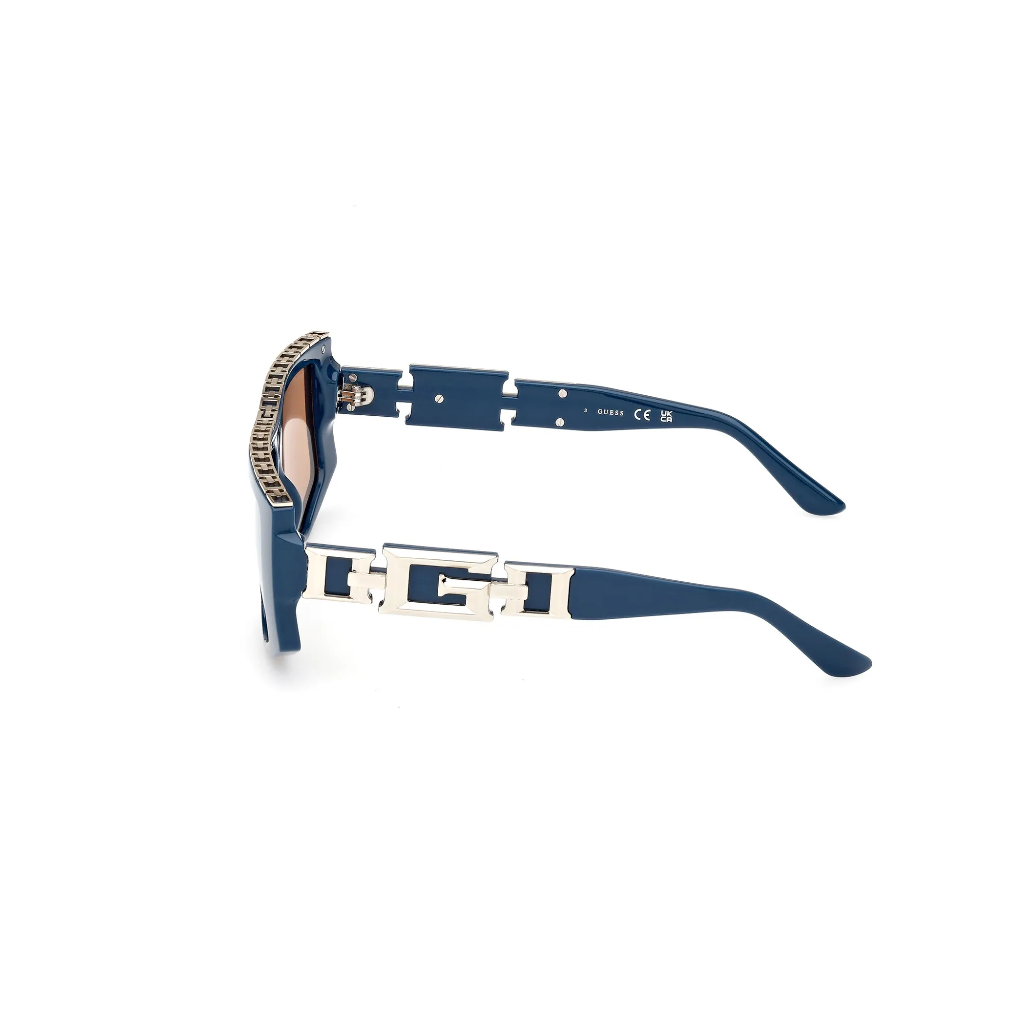   Guess GU 7914 - 90G Blu Brillante | Occhiale Da Sole Donna 
