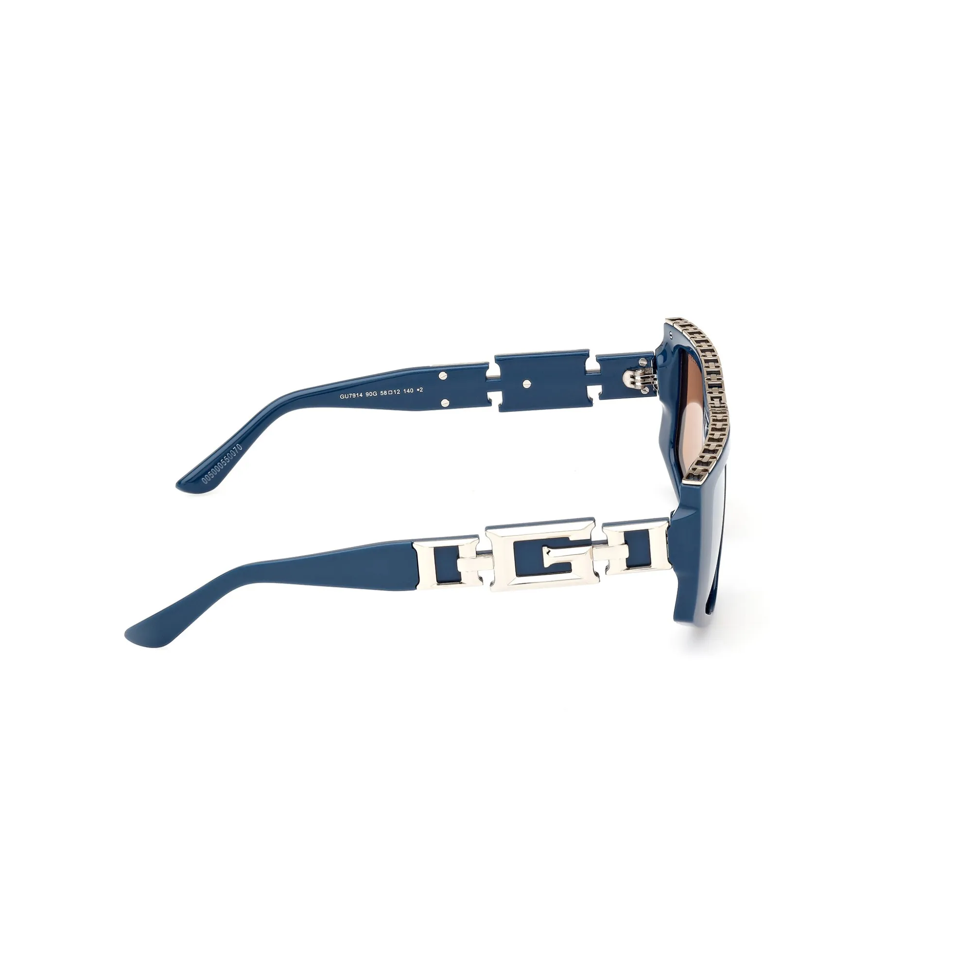   Guess GU 7914 - 90G Blu Brillante | Occhiale Da Sole Donna 