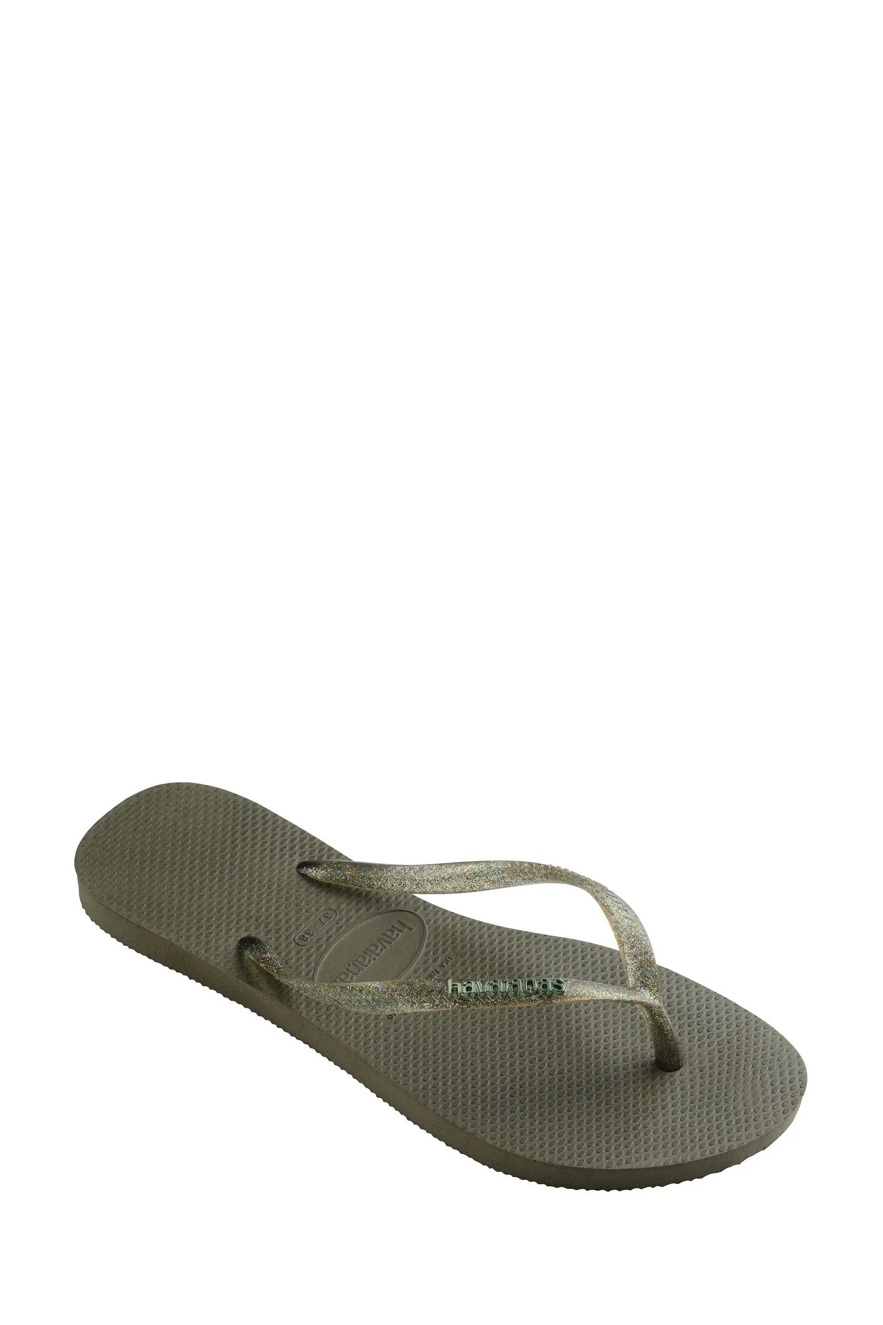 Havaianas - Dettagli metallizzati Sandali slim con logo