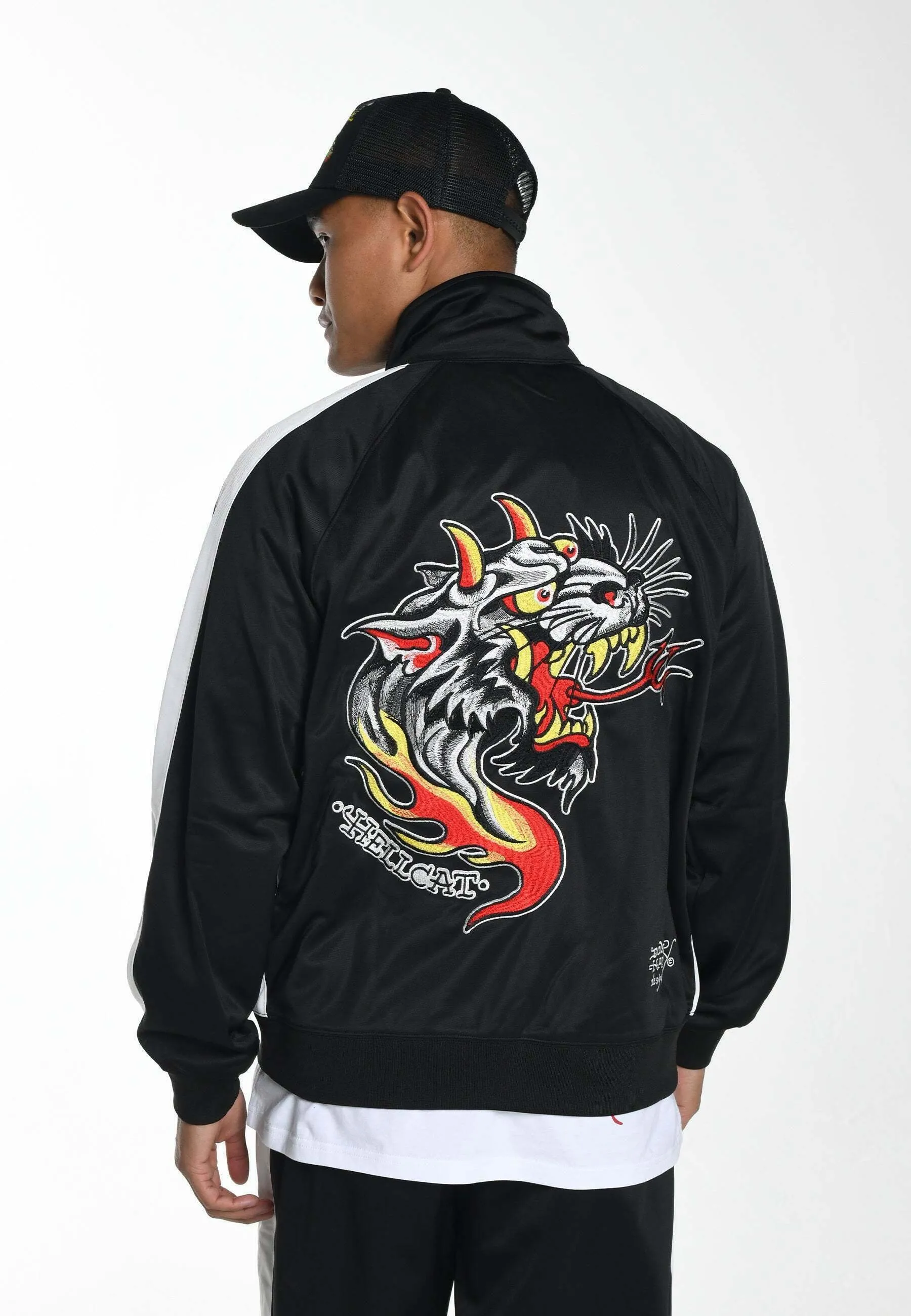 HELL-CATZ - Felpa con zip