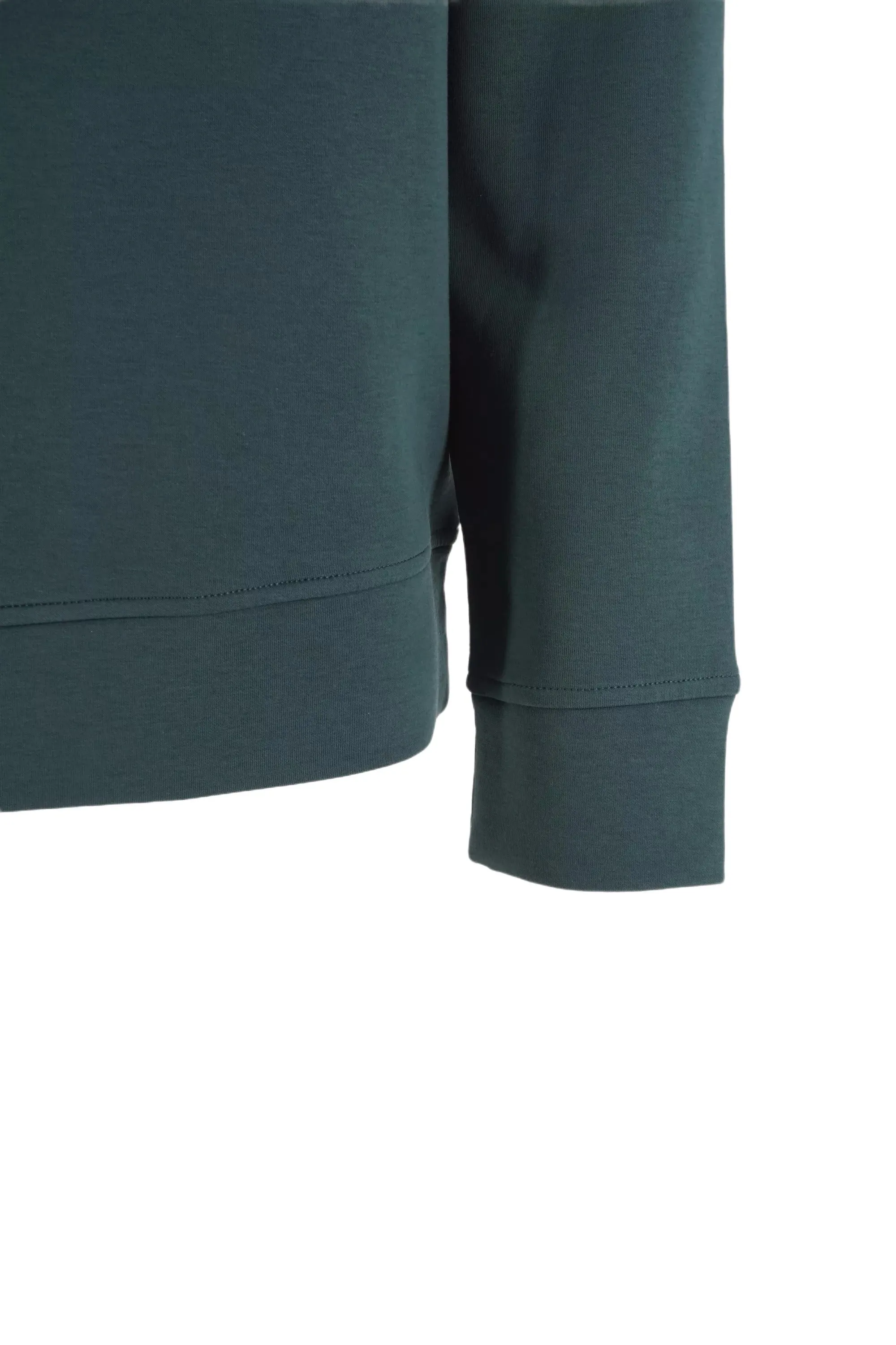 Hooded Sweatshirt with Emporio Armani Logo / Green