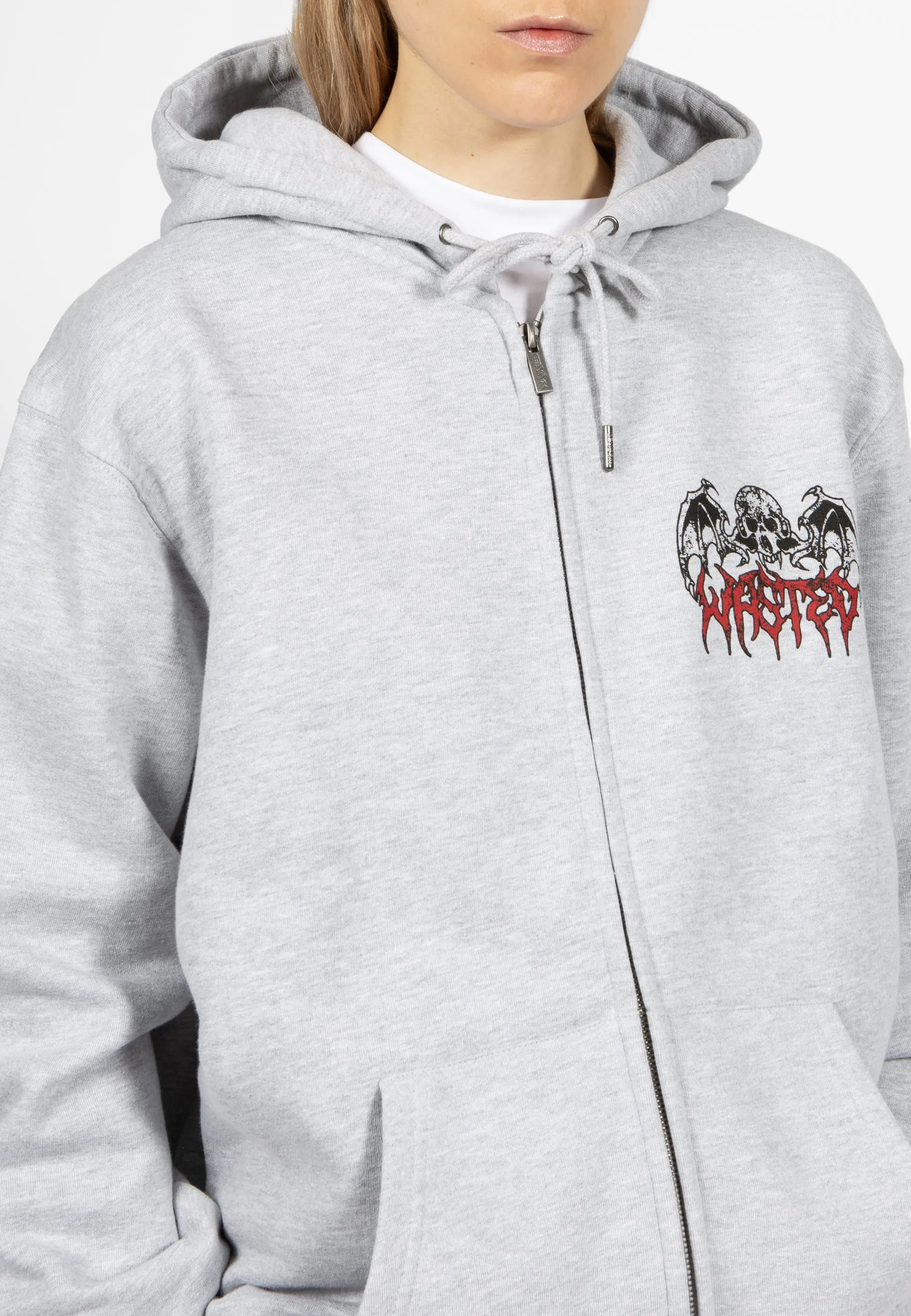 HOODIE ZIP BONES UNISEX - Felpa con zip