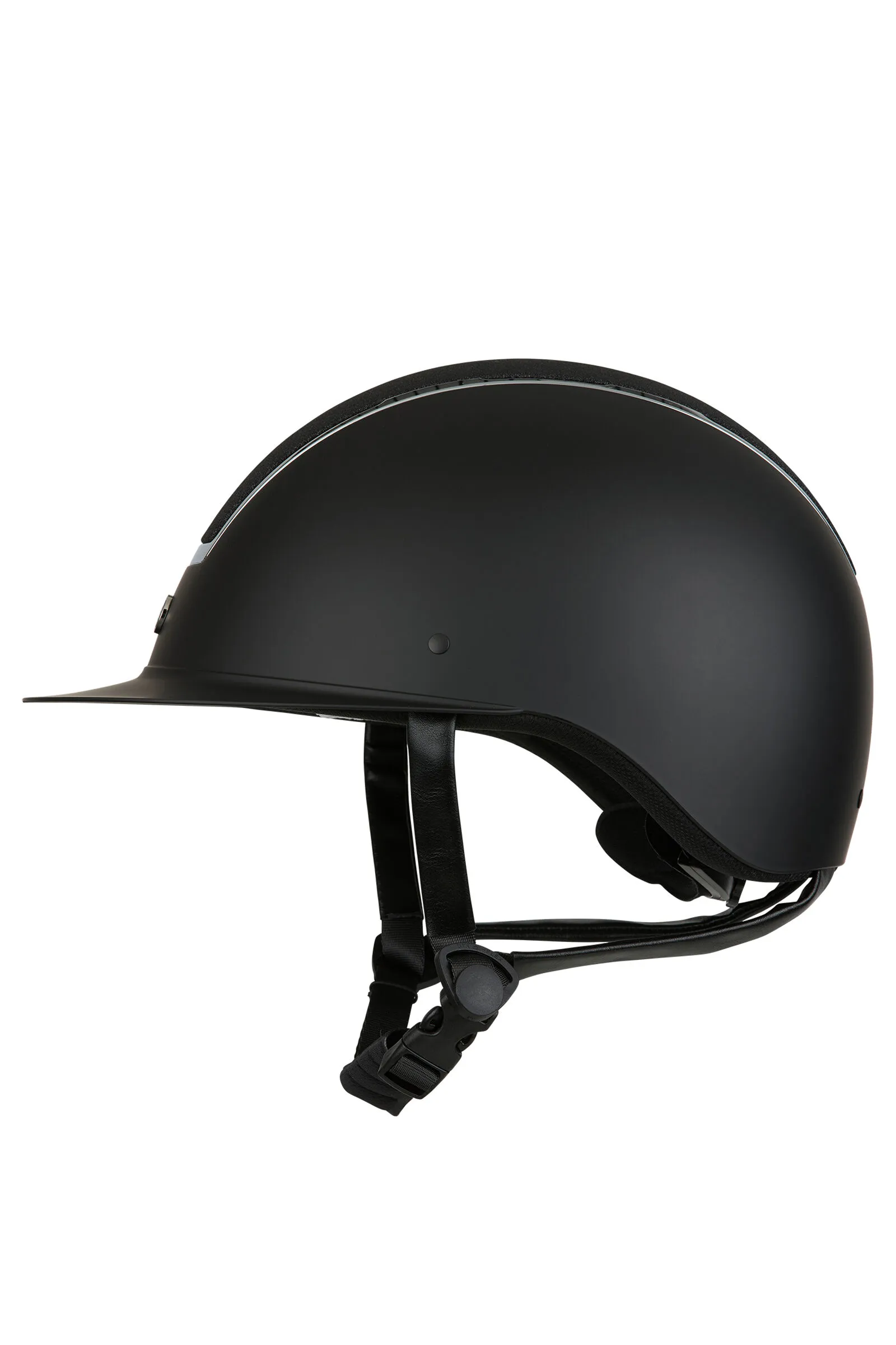 Horze Monarch Casco con glitter metallizzati con visiera parasole
