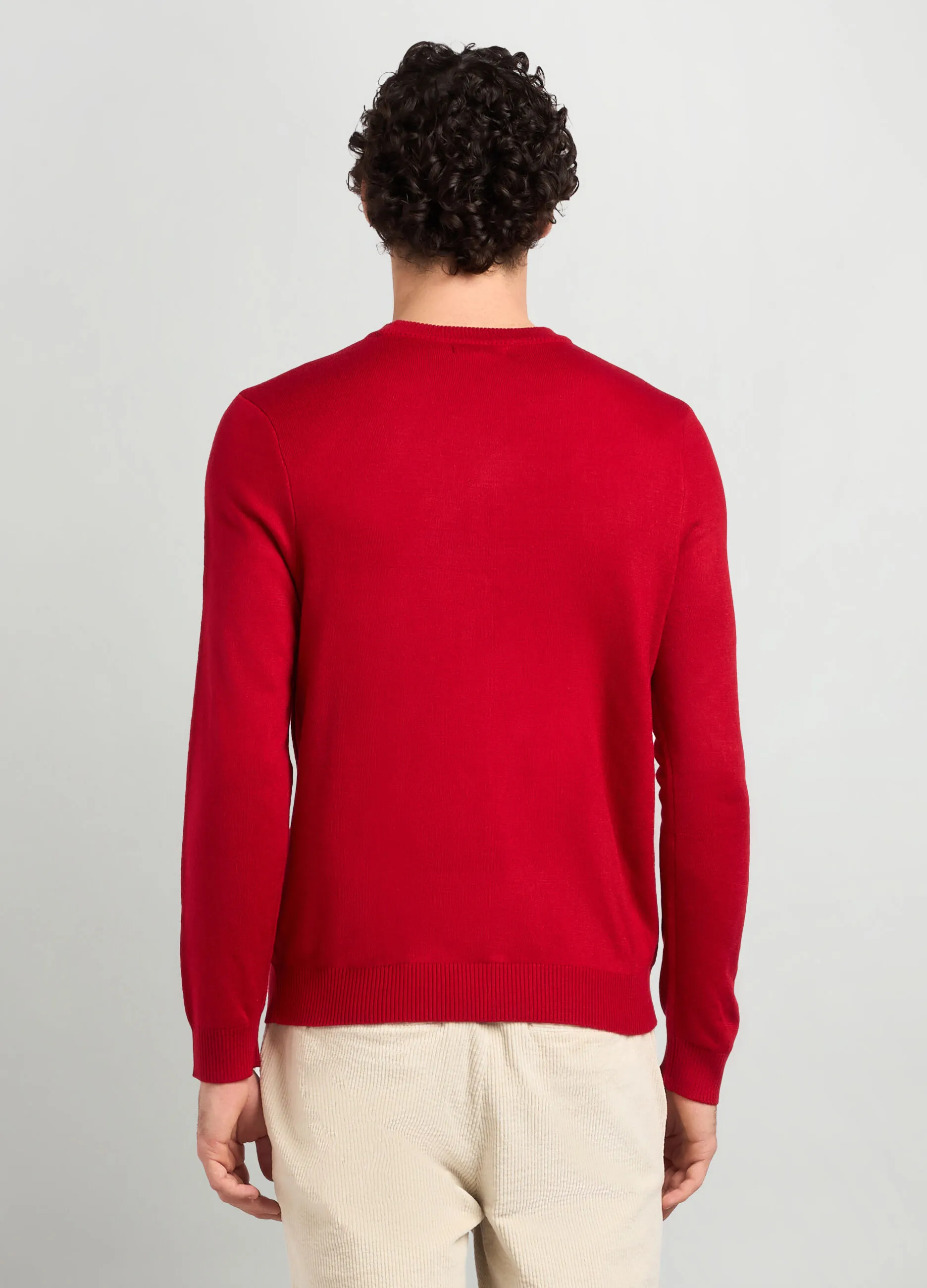 J. HART & BROS  Maglione girocollo natalizio uomo