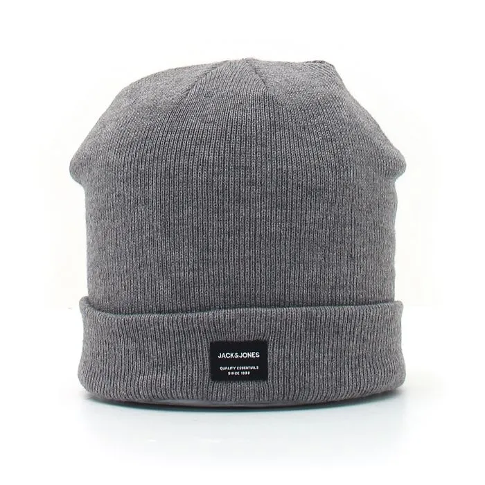 JACDNA BEANIE NOOS GREY MELANGE