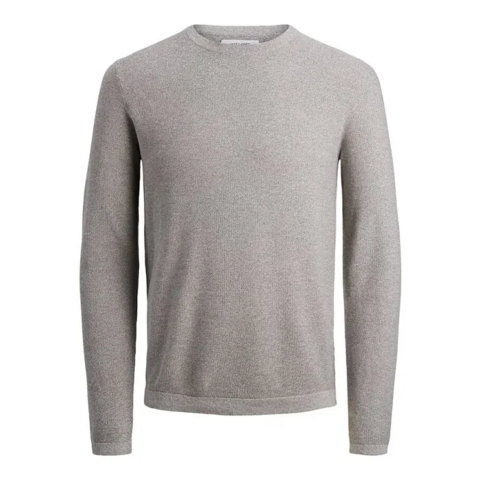 Jack & Jones Structured Swater Grey Melange