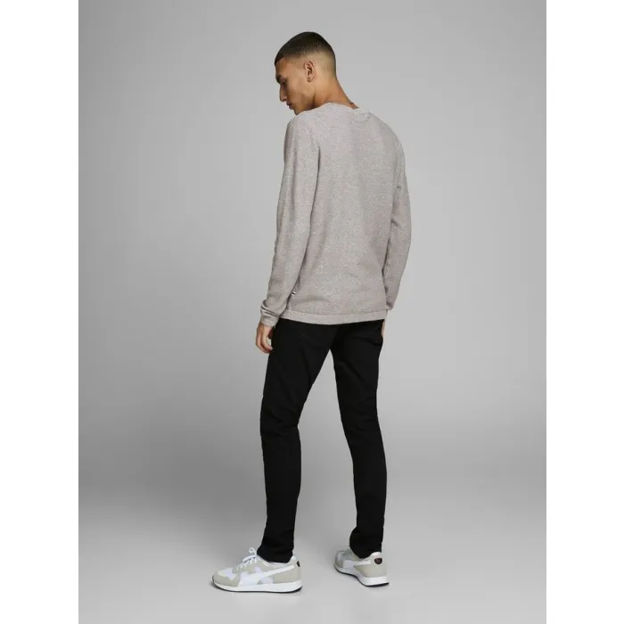Jack & Jones Structured Swater Grey Melange