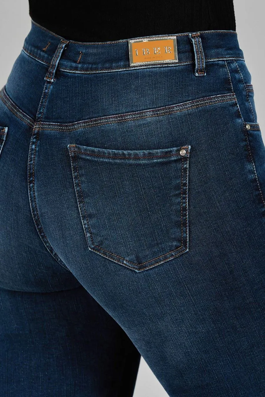 Jeans iber capri 5 tasche donna art. Feis nex/06