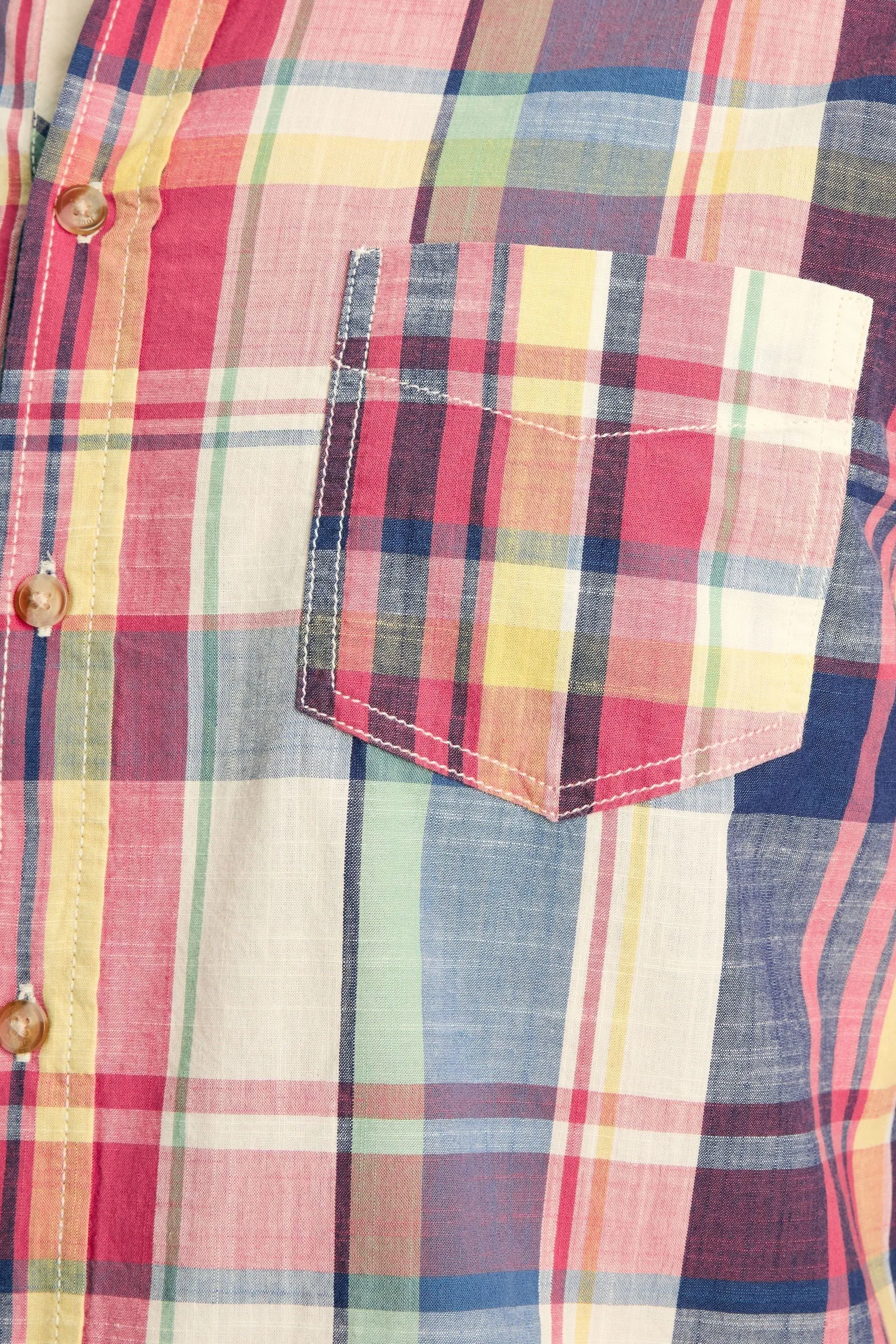Joules - Camicia Manica lunga in A quadri cotone Madras