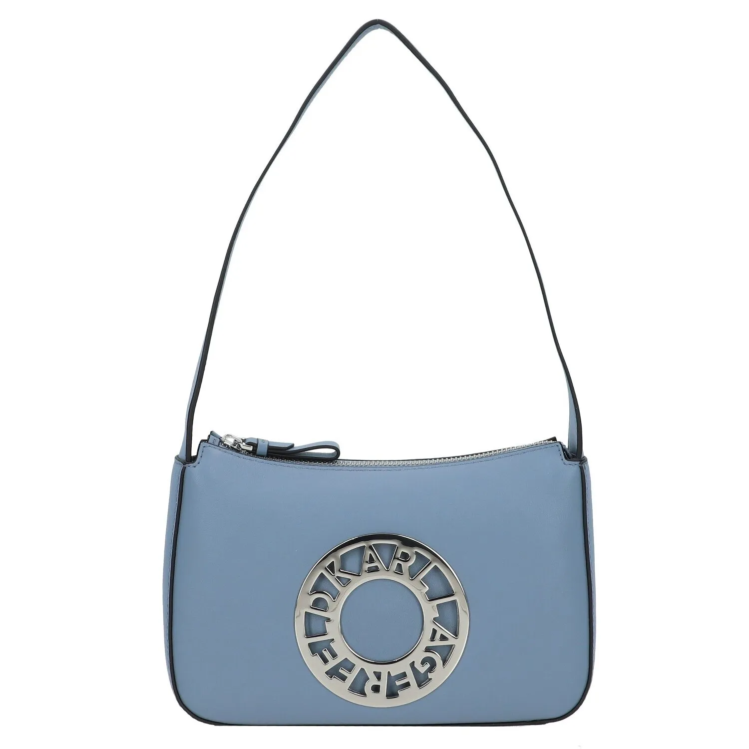 Karl Lagerfeld Disk Borsa a tracolla Pelle 23 cm