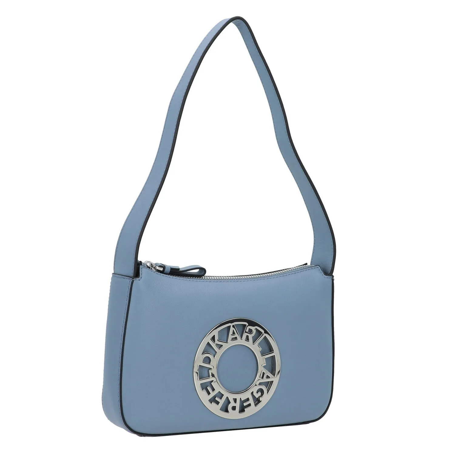 Karl Lagerfeld Disk Borsa a tracolla Pelle 23 cm