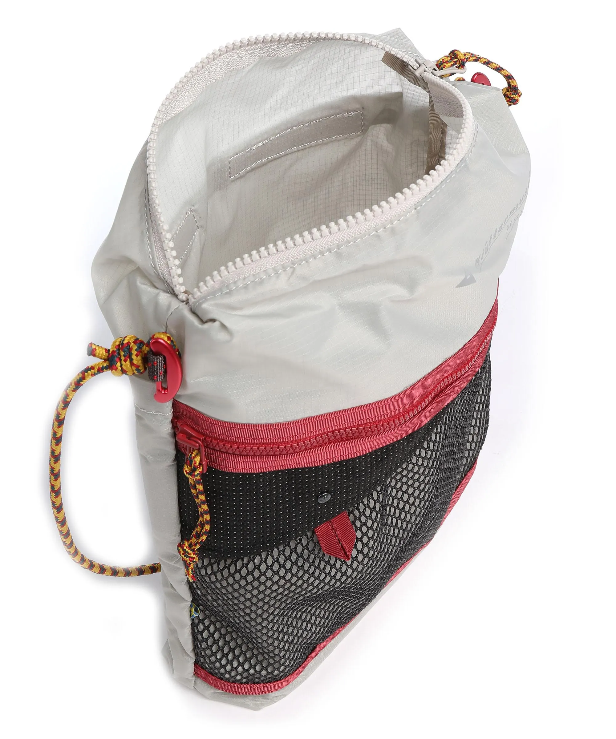  Klättermusen Algir Borsa a tracolla poliammide riciclato grigio chiaro  