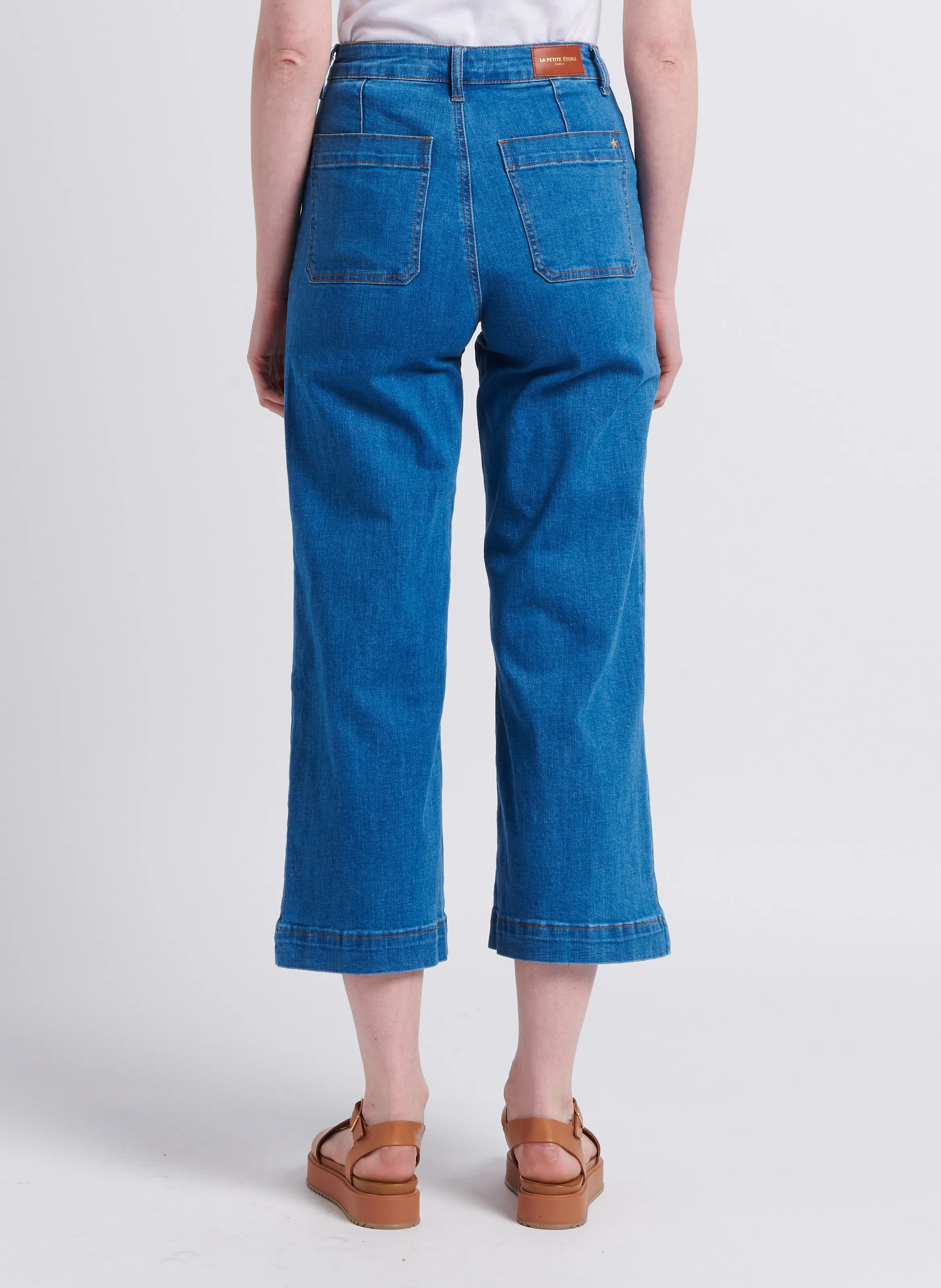  LA PETITE ETOILE   ATLANTA - Jeans flare in misto cotone | Jeans stone-washed