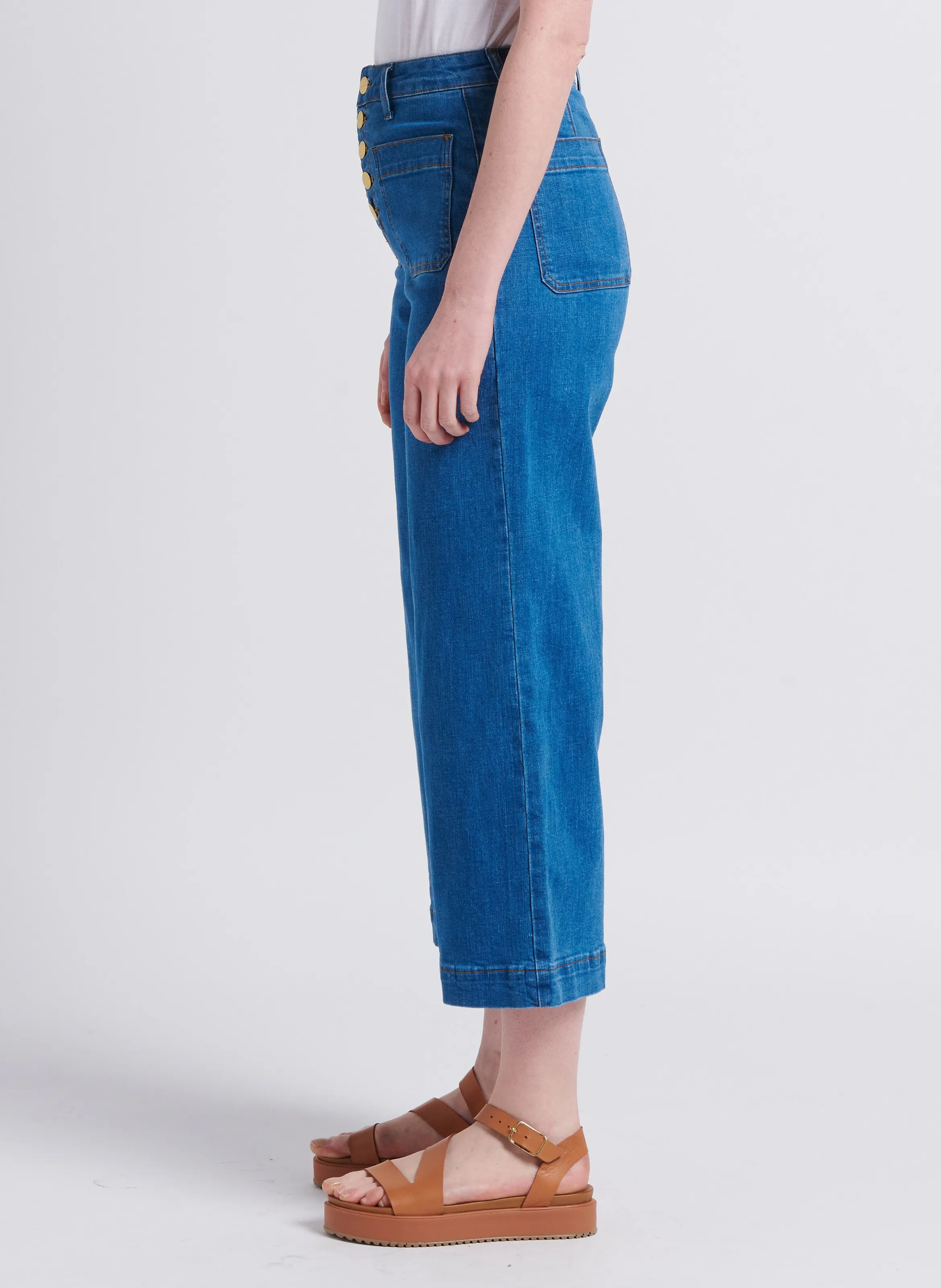  LA PETITE ETOILE   ATLANTA - Jeans flare in misto cotone | Jeans stone-washed