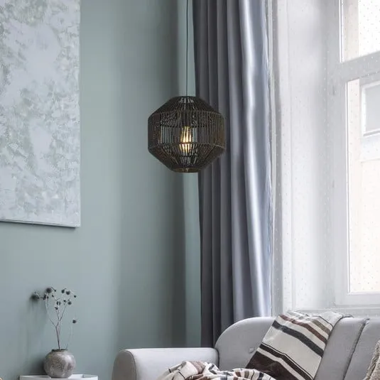 Lampada a sospensione Wicker, 1 luce