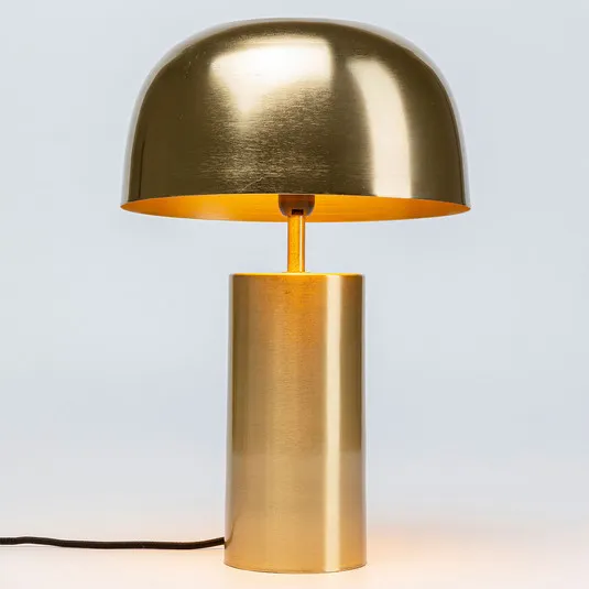 Lampada da tavolo Kare Loungy Gold in oro